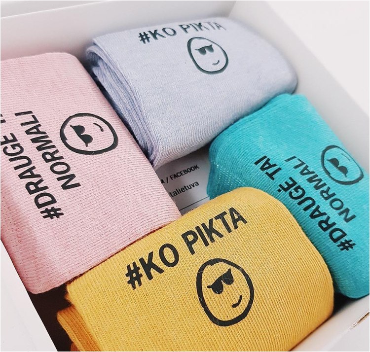 38-41 DYDIS | KOPIKTA ORIGINAL SOCKS (4 PAIR)